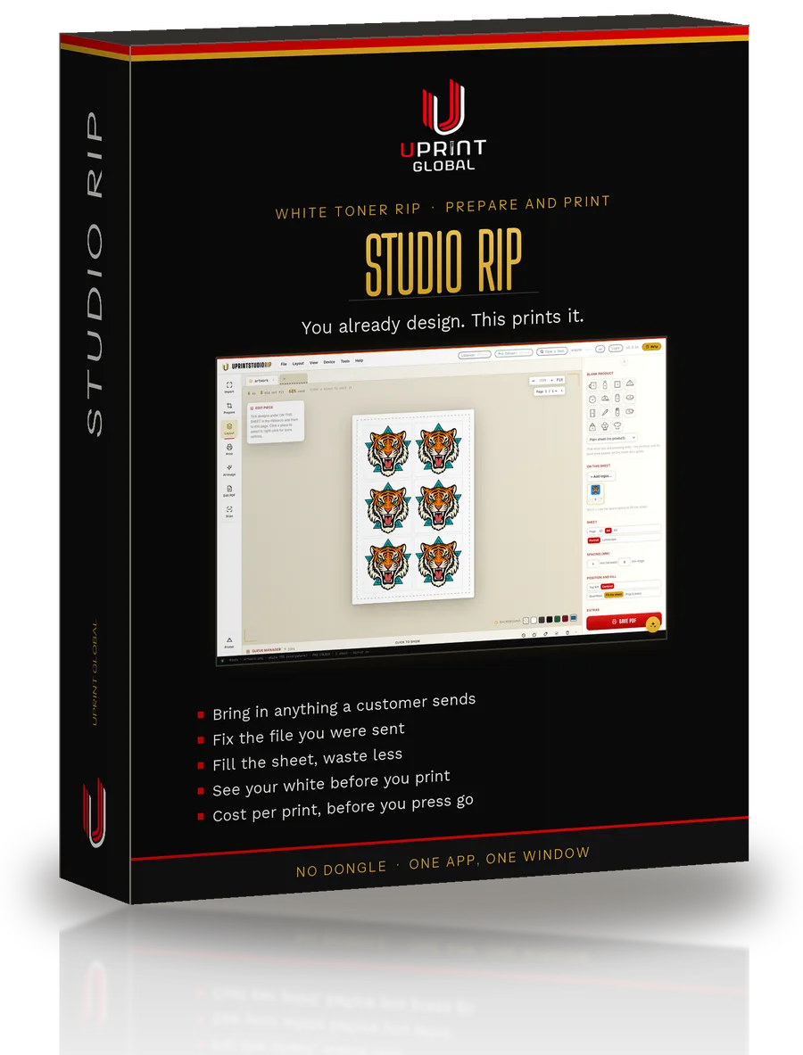 UPrint Studio RIP software box