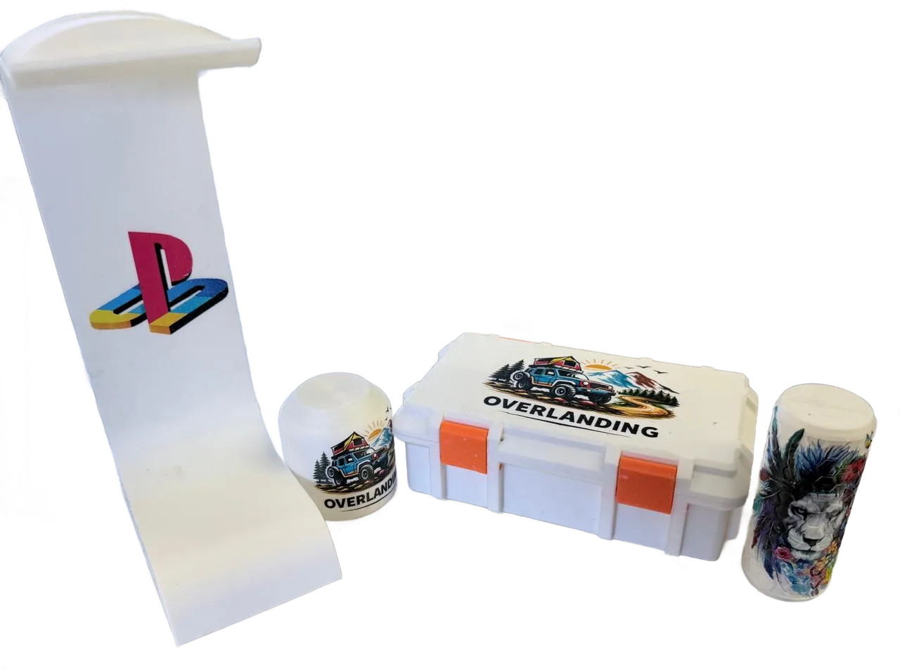 3D-printed plastic