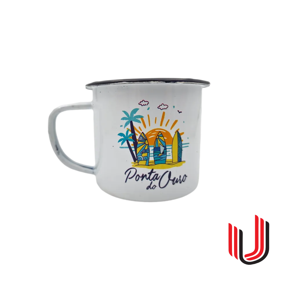 Custom enamel mug