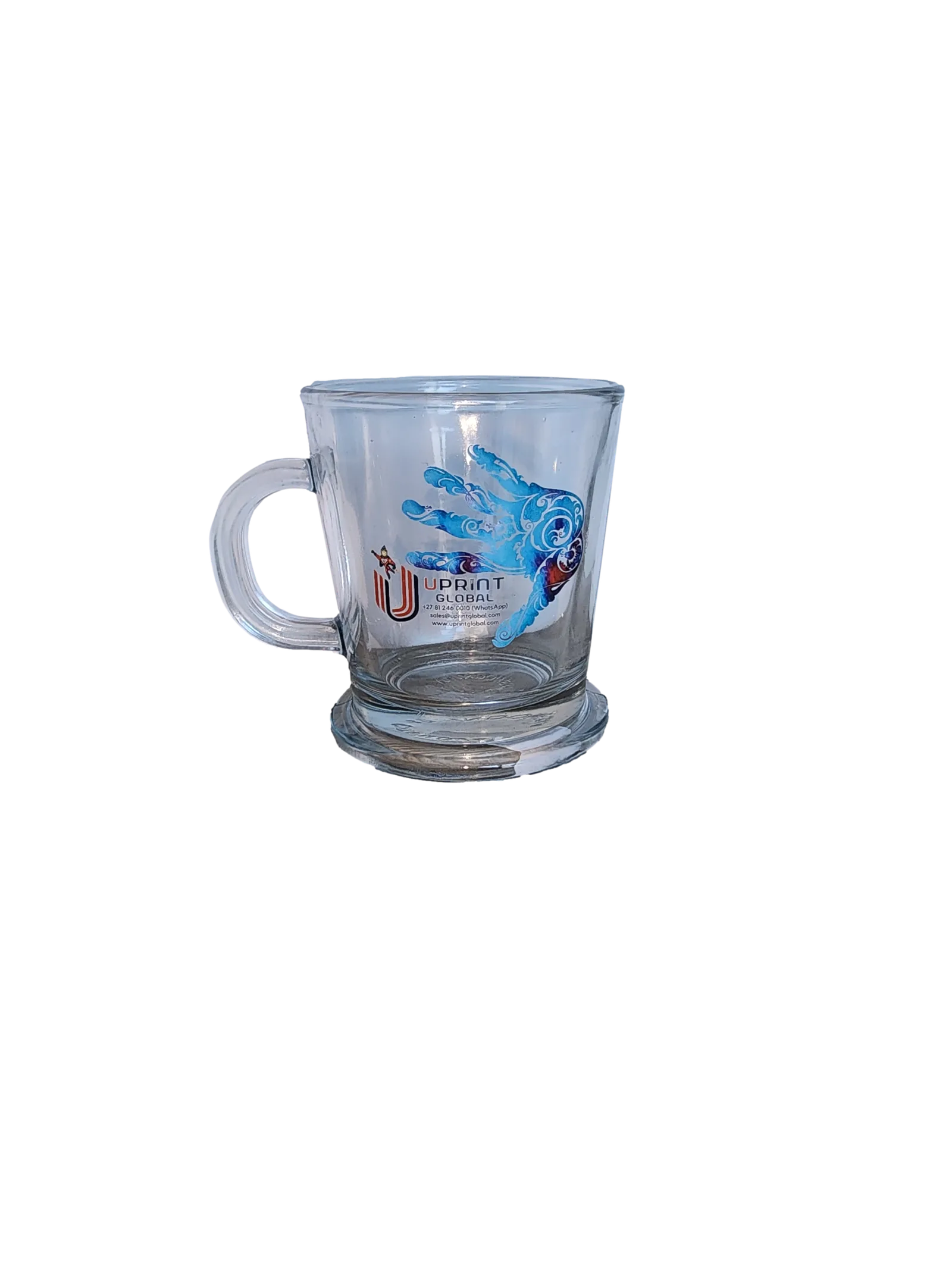 Glass mug