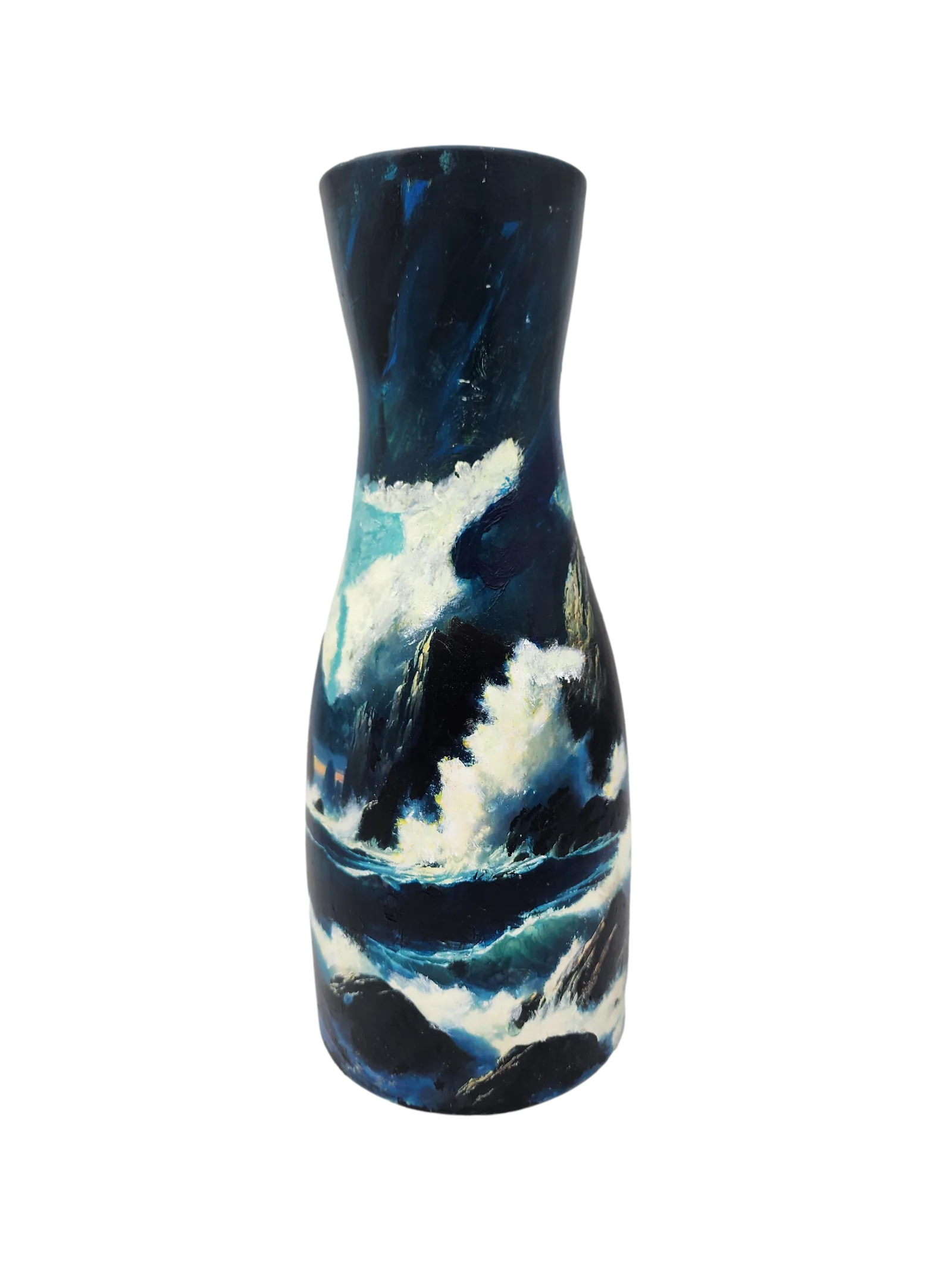 Hand-painted vase